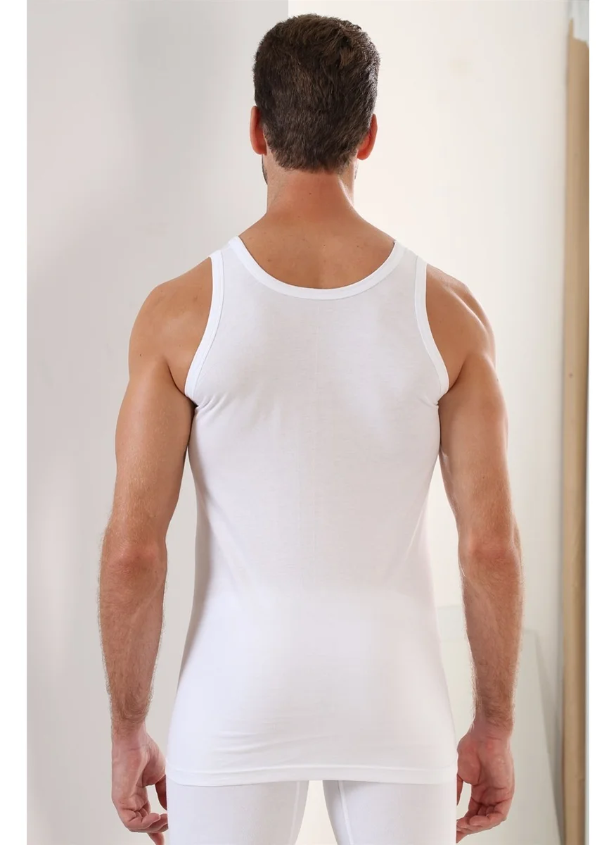 Arma Yıldız Arma Star Men's White Cotton Undershirt 6-Pack