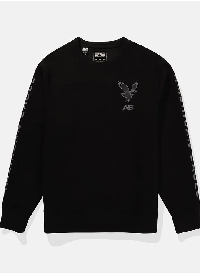 امريكان ايجل AE 24/7 Crew Neck Sweatshirt