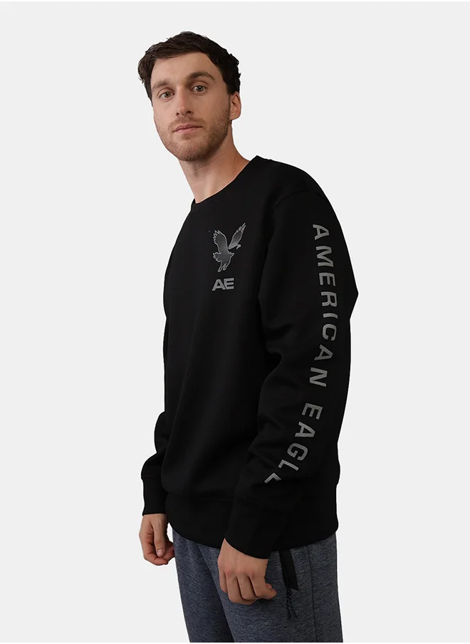 امريكان ايجل AE 24/7 Crew Neck Sweatshirt