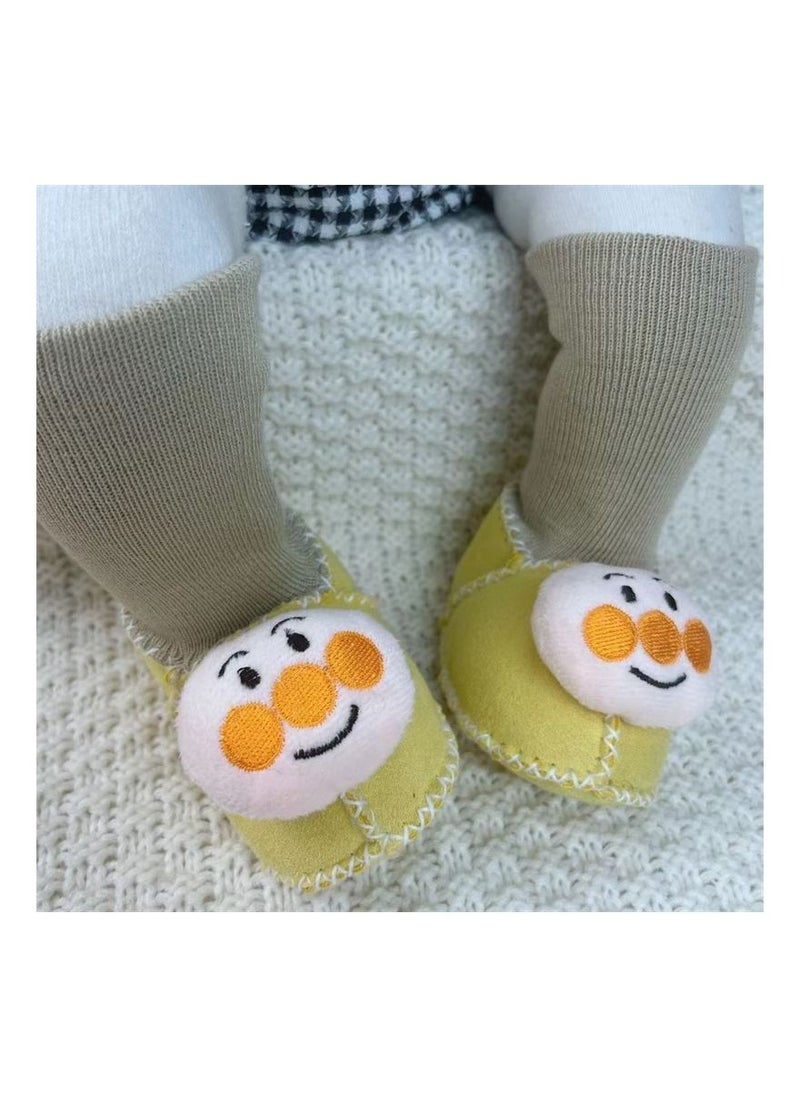 Loquat Suitable For Baby Warm And Comfortable Cotton Shoes 