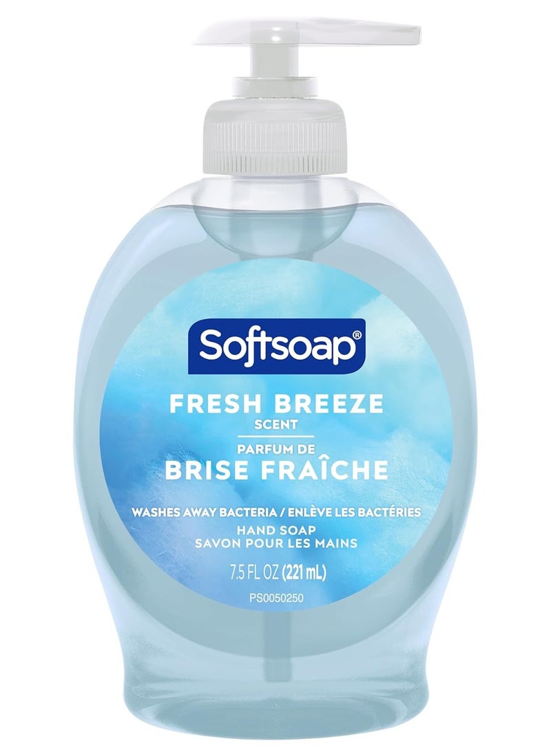 Softsoap - Softsoap Liquid Hand Soap, Fresh Breeze - 7.5 Fl Oz (Pack of 6) - Image 1