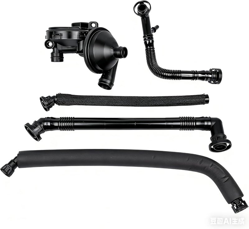 geluoxi طقم خرطوم تنفيس صمام PCV من GELUOXI لسيارات BMW E46 E39 E60 X3 X5 - Image 2