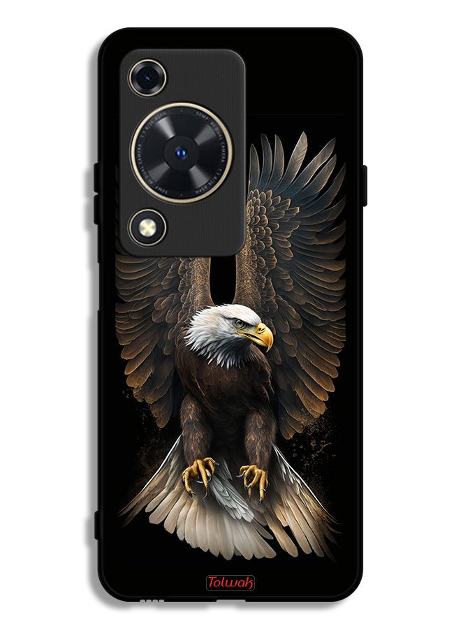 Tolwak Huawei nova Y72 Protective Case Cover Eagle Spread Wings - Image 1