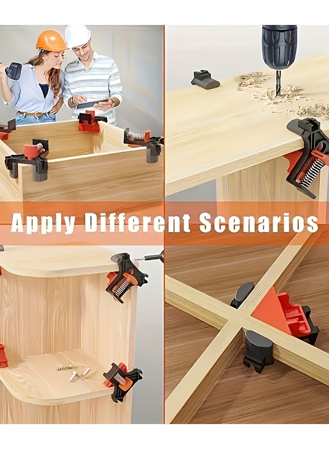 Adjustable Angle Clamp Heavy Duty Woodworking Tool T Shaped Connection Reusable - Image 5