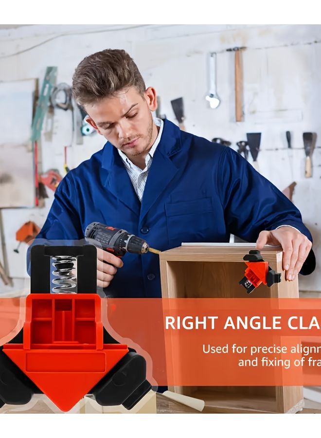 Adjustable Angle Clamp Heavy Duty Woodworking Tool T Shaped Connection Reusable - Image 2