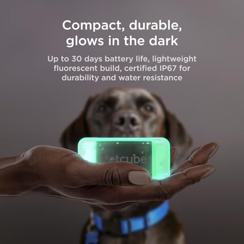 Petcube GPS Tracker for Dogs | Pet GPS Location Tracker with Escape Alerts and Virtual Fences, Activity and Wellness Monitoring, Glows in a Dark, Water and Dust Proof - Image 5
