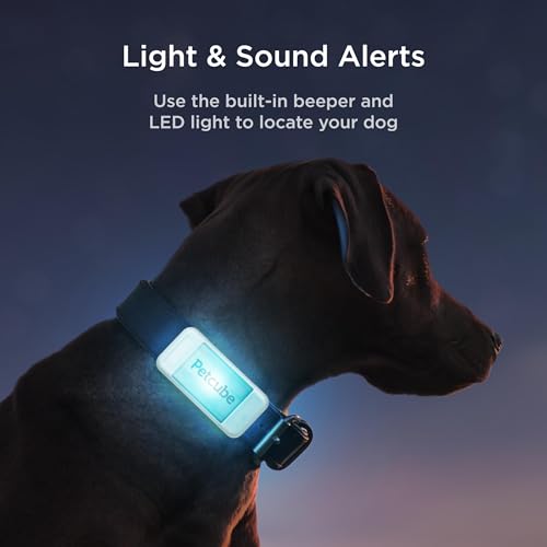 Petcube GPS Tracker for Dogs | Pet GPS Location Tracker with Escape Alerts and Virtual Fences, Activity and Wellness Monitoring, Glows in a Dark, Water and Dust Proof - Image 4