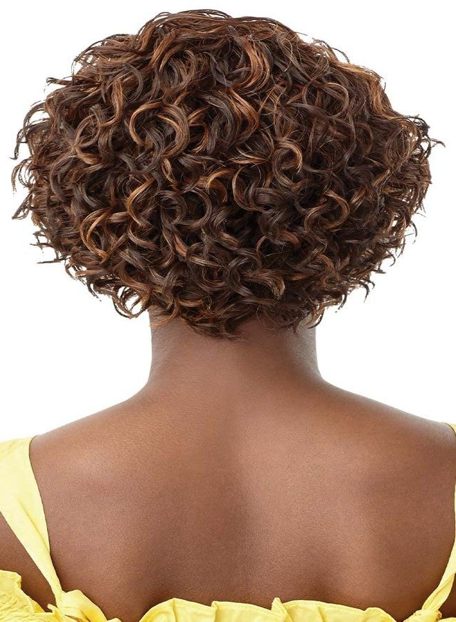 Outre The Daily Synthetic Lace Part Wig - SYLVIE (Color:DRCPOR) - Image 4