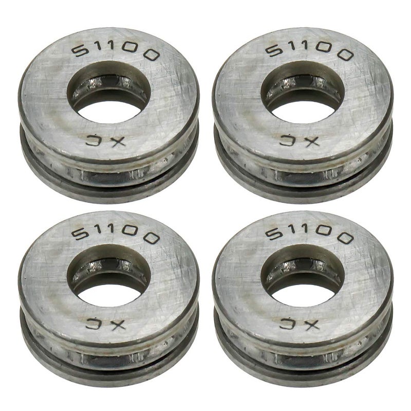 Rannb 51100 Thrust Ball Bearing Single Direction Ball Bearings 10mm x 24mm x 9mm - Pack of 4 - Image 1