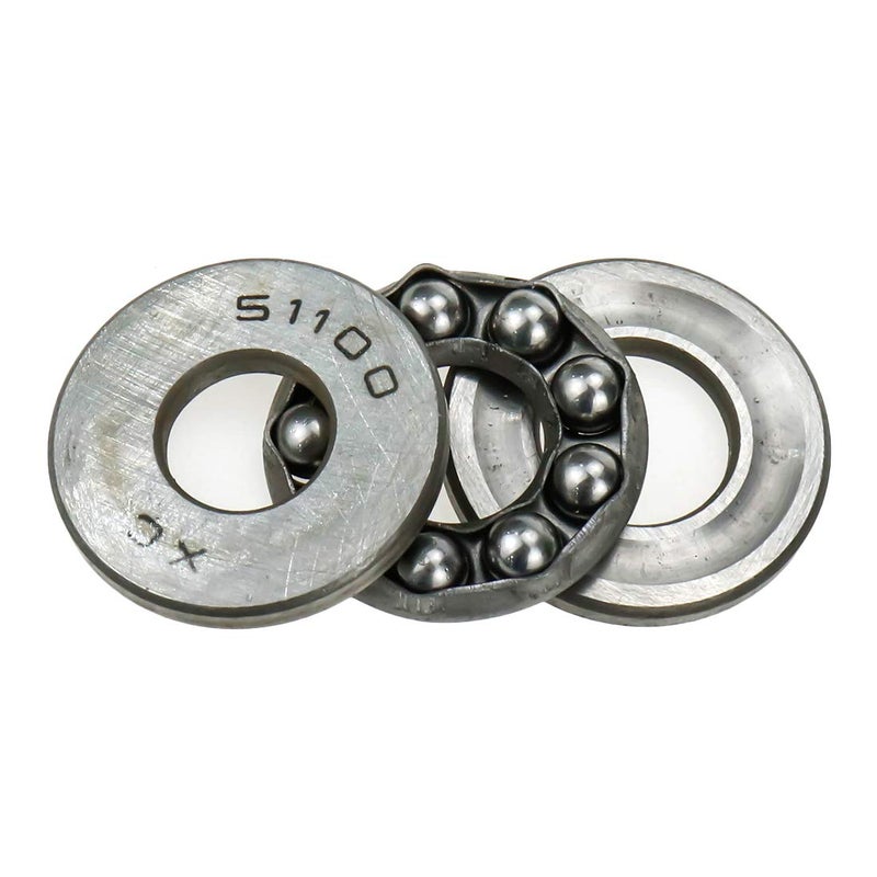 Rannb 51100 Thrust Ball Bearing Single Direction Ball Bearings 10mm x 24mm x 9mm - Pack of 4 - Image 4
