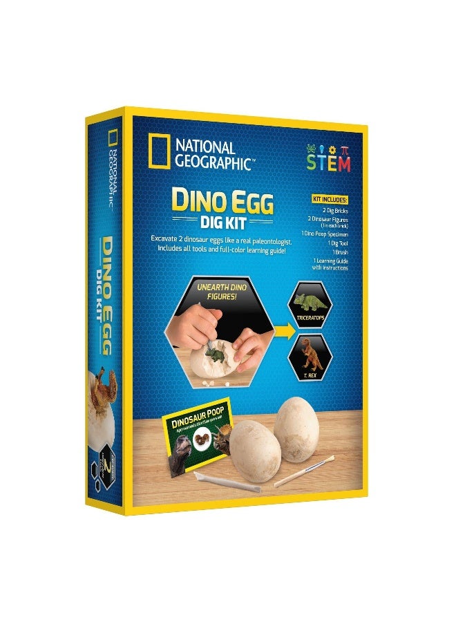 NATIONAL GEOGRAPHIC طقم حفر بيض الديناصور - Image 3