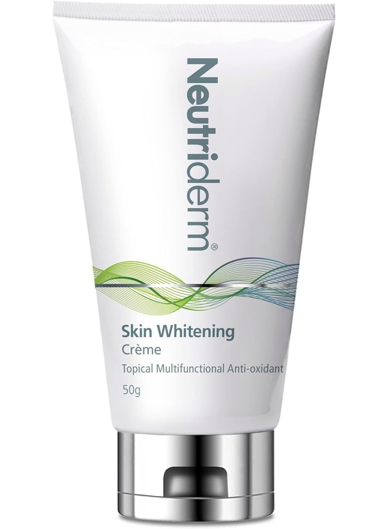 نيوتري ديرم كريم نيوتريديرم كريم تبييض البشرة لتفاوت لون البشرة، تغذية (جميع أنواع البشرة) 50 جم - Image 1