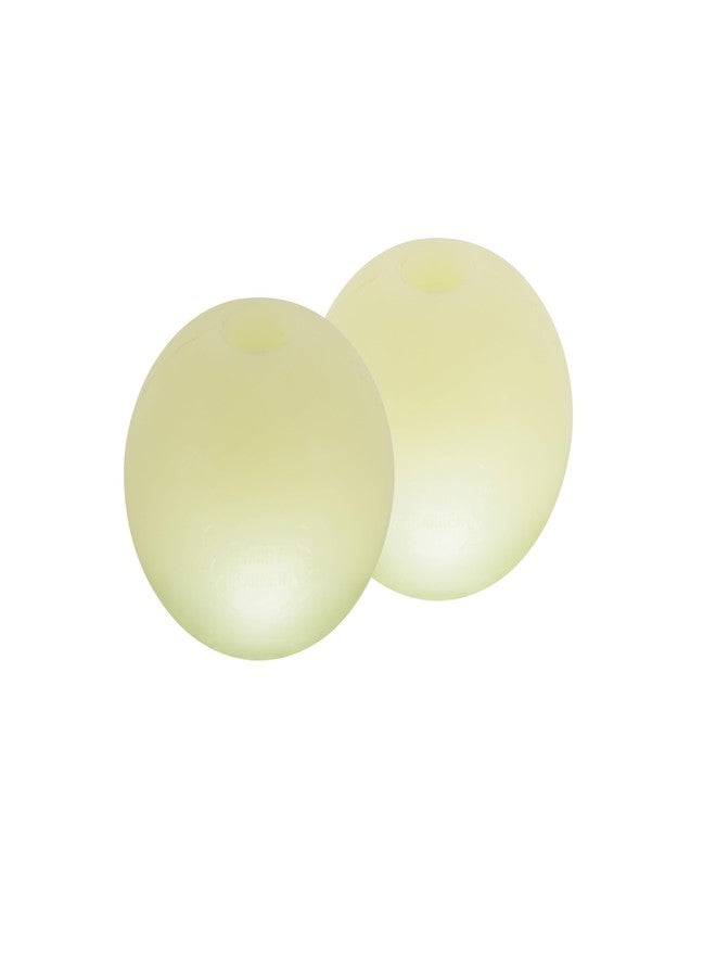 Harry Barker Glow-in-the-Dark Rubber Dog Fetch Balls, High-Bounce Interactive Toy with Safety Air Vent, 2.5 Inch, Launcher-Compatible - Image 1