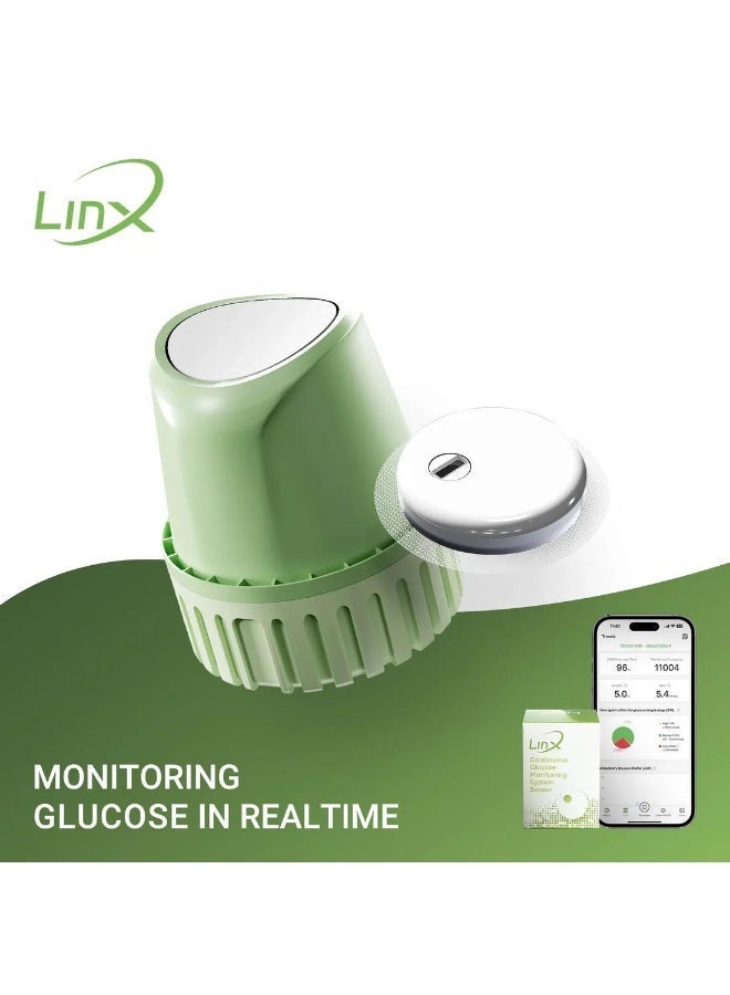 LinX Continuous Glucose Monitoring Sensor CGM – 15 Days - Image 2