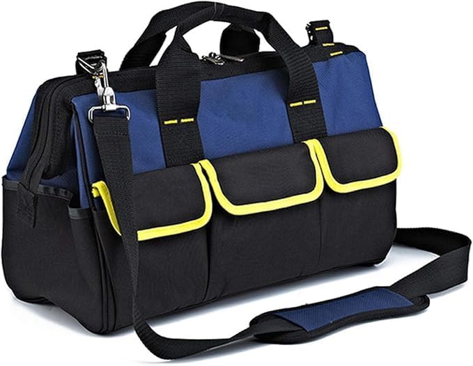 ISTARA Istara Multipurpose Tools Storage Bag Water Resistant For Electrician Plumber Technician Household Maintenance Personel Portable Tool Bag LargeCapacity Thick Cloth Material NonDeformable  - Image 1