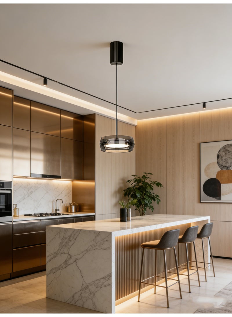High-Efficiency LED Pendant Light | Modern Luxury For Dining Room & Kitchen - Image 4