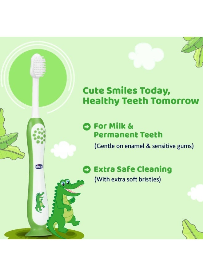 Chicco Toothbrush Green 3Y-8Y - Image 3