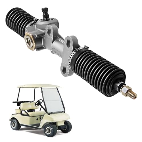 Tuningsworld Club Car Steering Gear Box Assembly for 1984-2004 Golf Cart DS/Carryall/Turf Gas and Electric, 101878302 103601501 Steering Rack and Pinion - Image 1