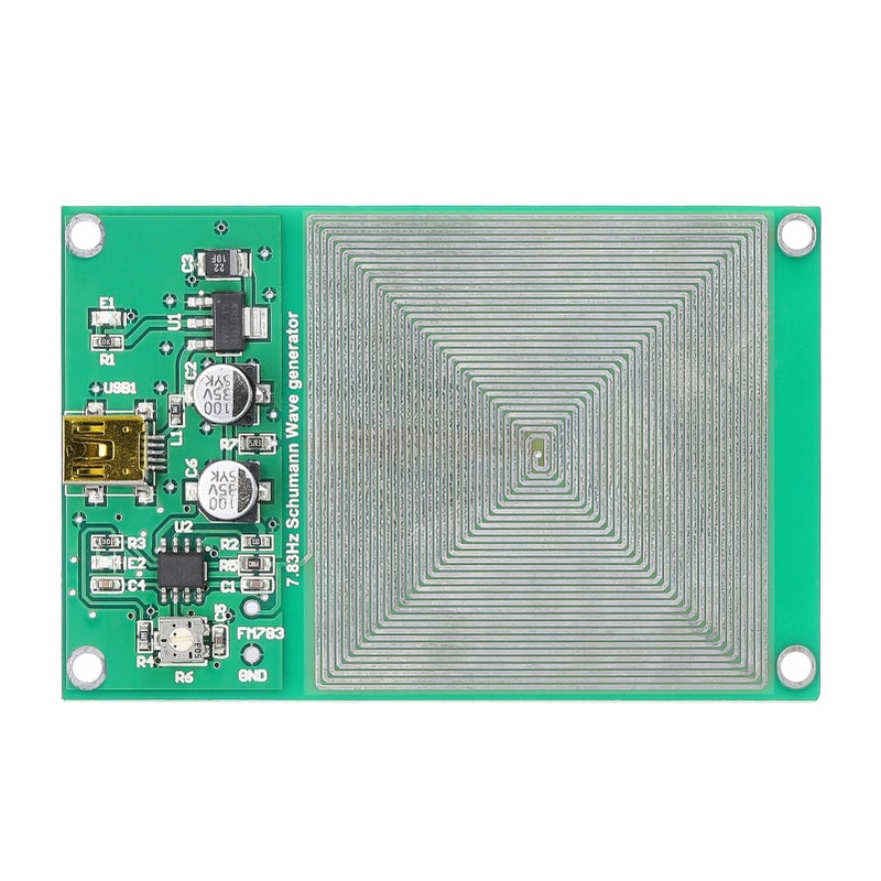 FM783 Schumann Generator Control Board Sound Improving Low Frequency Pulse Intelligentize Squarewave Generators Circuit Board Precise Frequency with USB Cable - Image 3