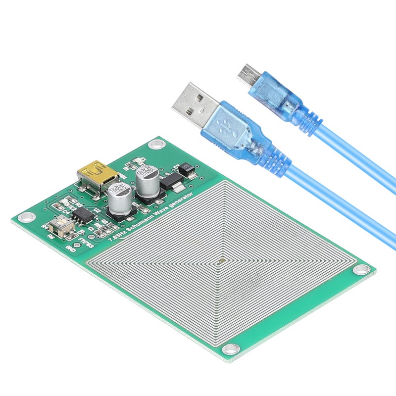 FM783 Schumann Generator Control Board Sound Improving Low Frequency Pulse Intelligentize Squarewave Generators Circuit Board Precise Frequency with USB Cable - Image 1