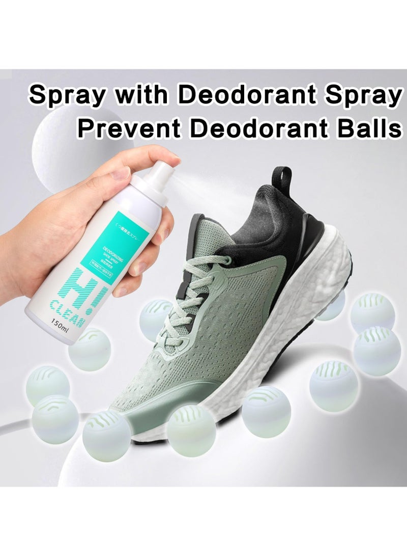 CMGTYYD Odor Eliminator Spray for Shoes - Long Lasting Deodorizer for Sneakers, Work Shoes & Athletic Footwear - Powerful Odor Neutralizer with Natural Freshness - Image 2
