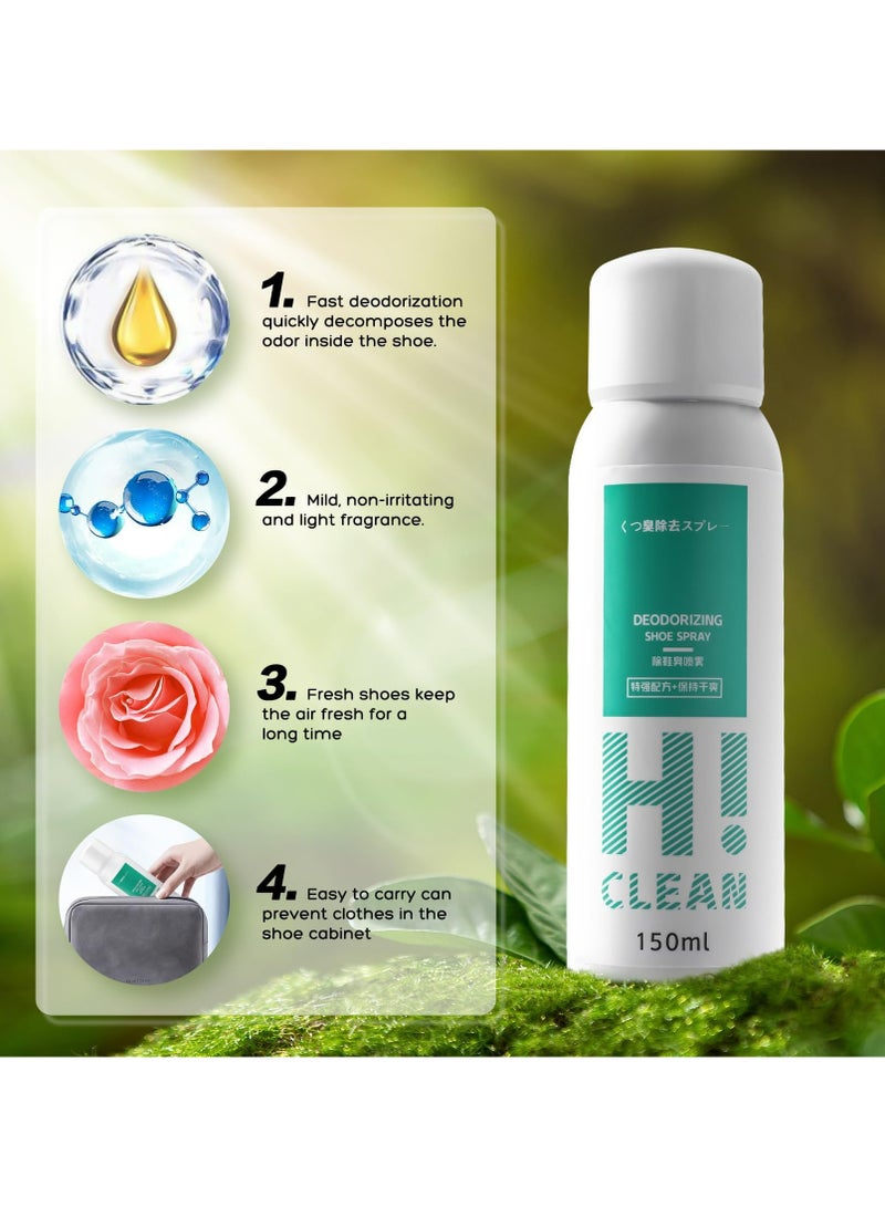CMGTYYD Odor Eliminator Spray for Shoes - Long Lasting Deodorizer for Sneakers, Work Shoes & Athletic Footwear - Powerful Odor Neutralizer with Natural Freshness - Image 3