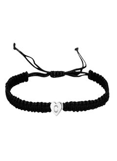 Eckek Letter Initial Heartstring Bracelet Hand Rope Woven Bracelet Girlfriend Bracelet Couple Bracelet  - Image 3