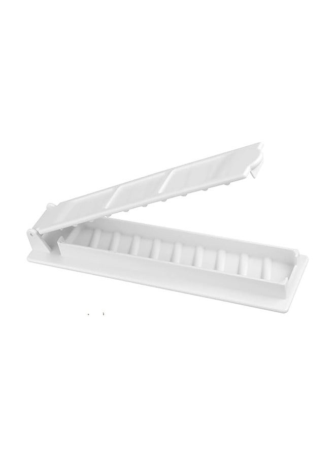 Bbq Tools, Kebab Maker for Skewers,Mini Plastic Kebab Press Mould,Form Your Kebab Like a Traditional Chefs Handmade Kebab,(White)  - Image 1