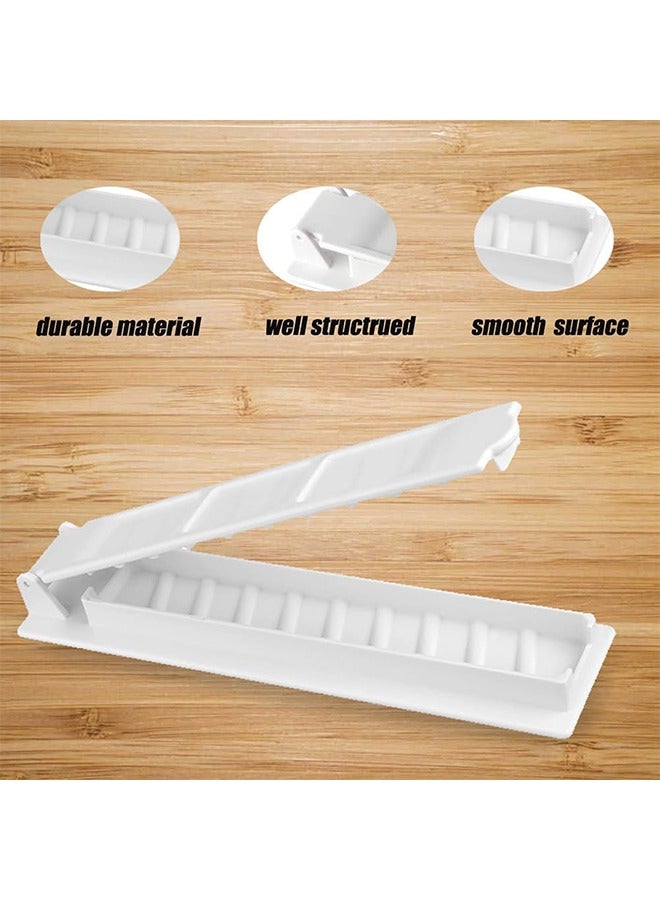Bbq Tools, Kebab Maker for Skewers,Mini Plastic Kebab Press Mould,Form Your Kebab Like a Traditional Chefs Handmade Kebab,(White)  - Image 3