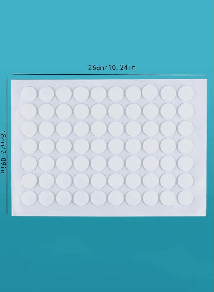Generic Strong double sided circular adhesive tape stickers suitable for all kinds of adhesive use without affecting the appearance of the item 70 pcs  - Image 5