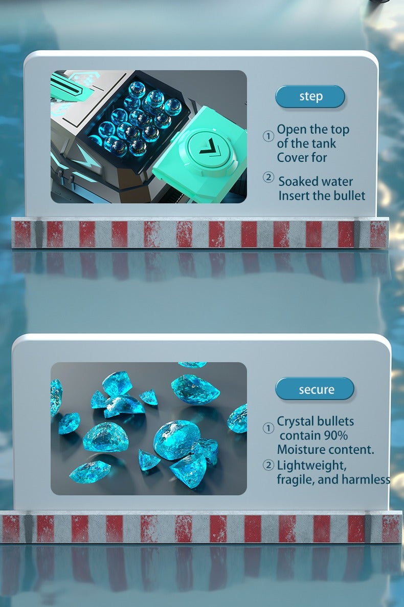 RC Car Toy Children Water Bead Tank 2.4G Cool Lighting Dynamic Dound Remote Controlled Cars Tanks Toys Gift: Red - Image 5