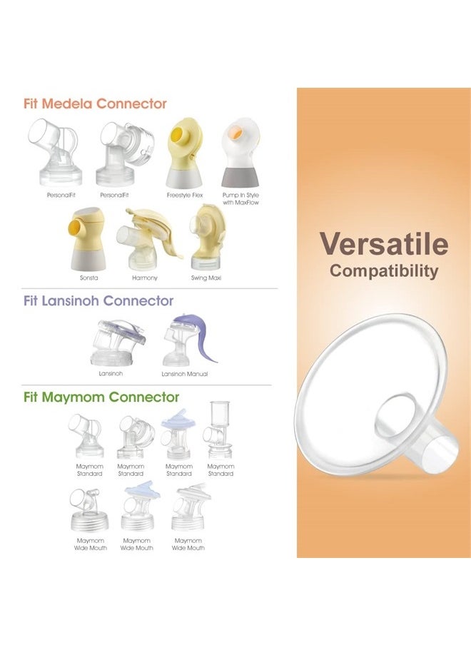 MyFit 23mm Medium Two-Piece Design Breastshield, Compatible with Medela Breast Pump; Ideal for HandsFree Bra; Not Original PersonalFit Flex Breast Shield, Not Original Freestyle Pump Parts, 2pc - pzsku/ZC04821D8890281174E51Z/45/_/1715479892/7057421b-8c7b-4b41-abb7-7ecc52daf427