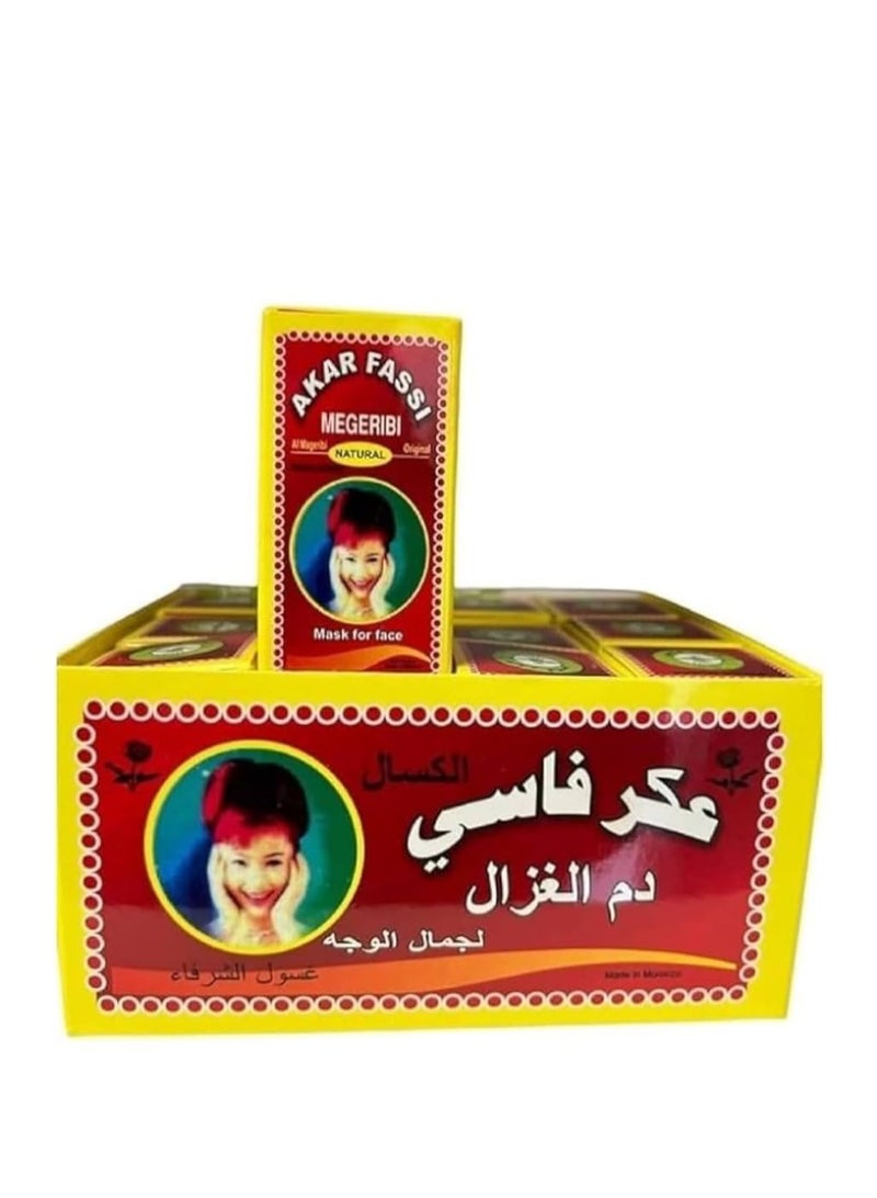 Aker Fassi Natural powder Pack of 12 pieces  - Image 1