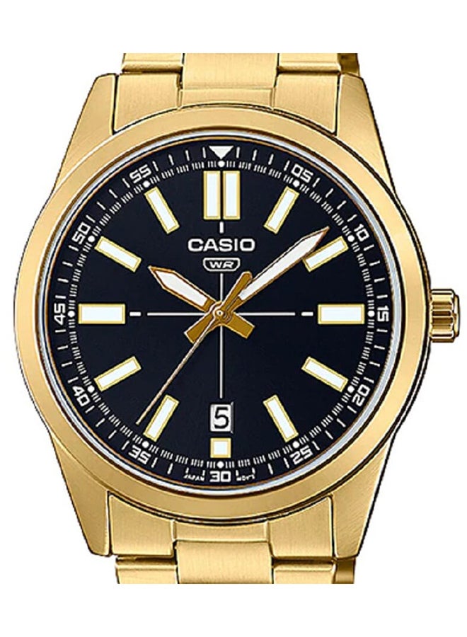 CASIO Stainless Steel Analog Wrist Watch MTP-VD02G-1EUDF - Image 3