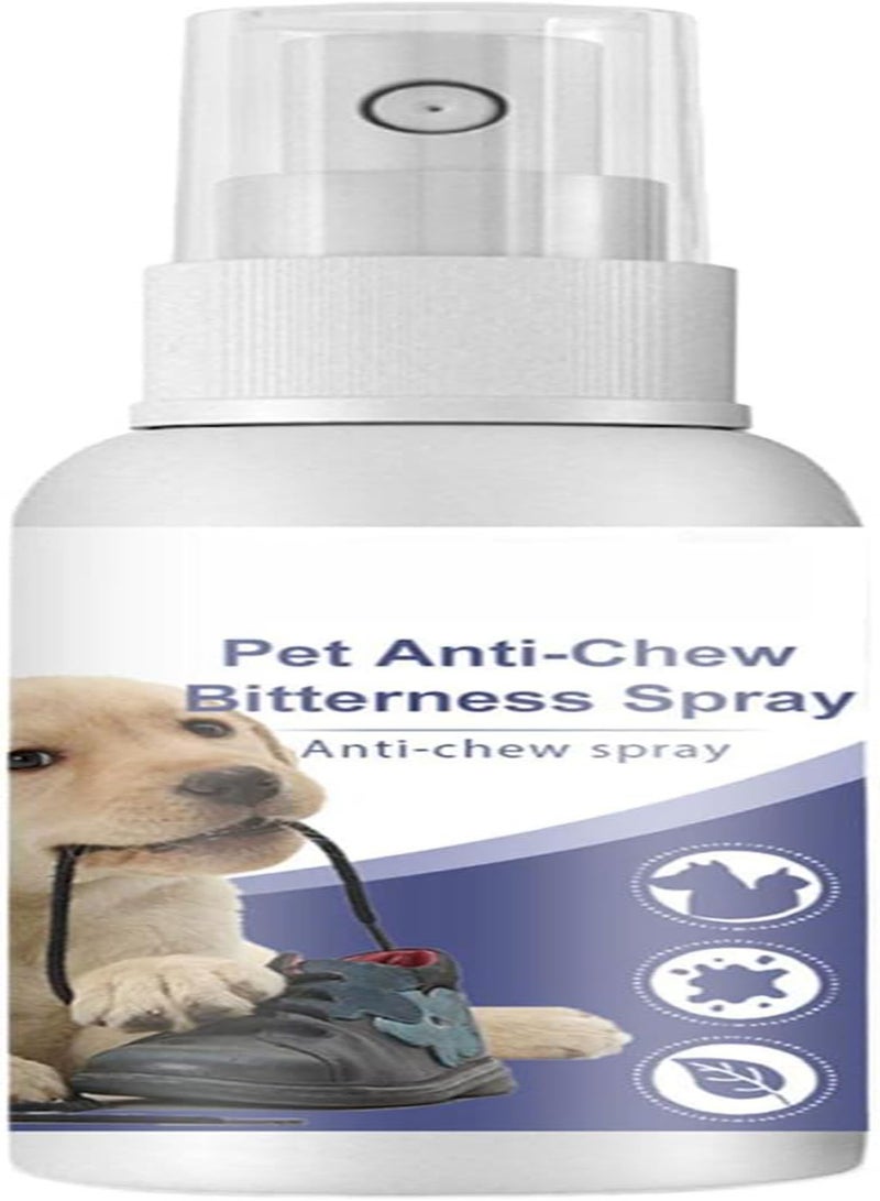 GGOOT No Chew Spray for Dogs, Dog Bitter Spray for Chewing, pet corrector spray for dogs, Alcohol Free Natural Pet Corrector Spray Safe Formula Stop Dogs from Chewing Paws, Furniture - Image 1