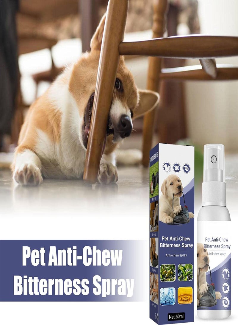 GGOOT No Chew Spray for Dogs, Dog Bitter Spray for Chewing, pet corrector spray for dogs, Alcohol Free Natural Pet Corrector Spray Safe Formula Stop Dogs from Chewing Paws, Furniture - Image 3