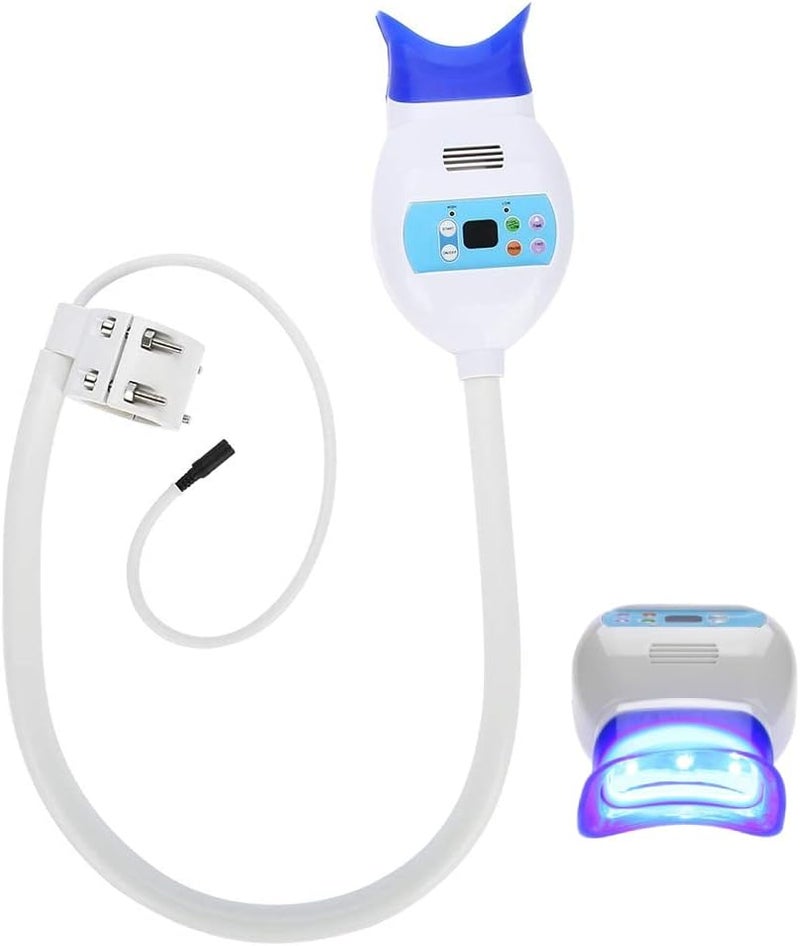 كلاراكو جهاز تبييض الأسنان LED، جهاز تبييض الأسنان، جهاز تبييض الأسنان، مصباح تبييض الأسنان، مُسرّع لعلاج تصبغ الأسنان بالفلورايد (قابس أمريكي 110-240 فولت) - Image 1