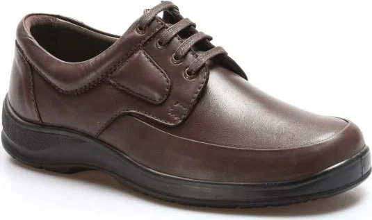 Fast Step Men's Leather Laced Comfort Orthopedic Soft Casual Shoes 833MA15083