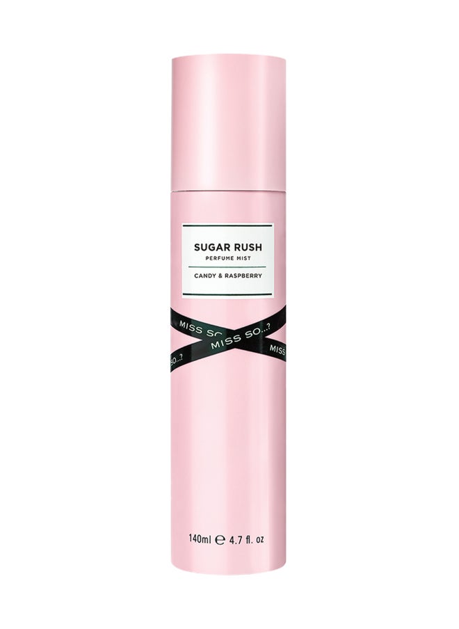 So..? Miss SO...? Sugar Rush Body Mist for Women 140ml | Sweet & Fruity Fragrance | Long-Lasting, All-Day Freshness | Irresistible & Addictive Scented Body Spray for Daily U  - Image 1