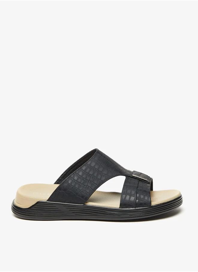 Le Confort Men's Textured Slip-On Sandals