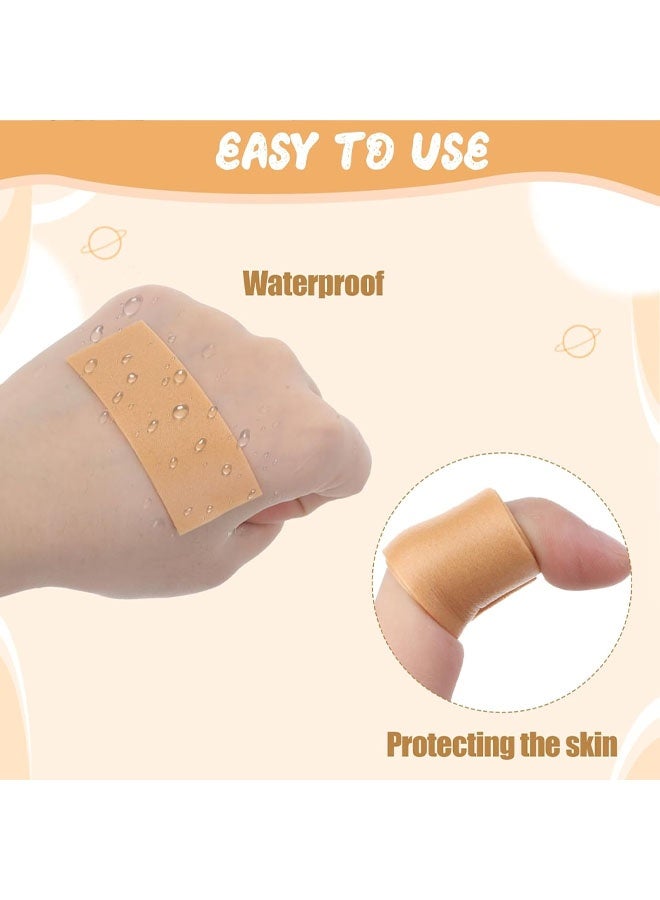 2 Rolls Tape Adhesive Pads Blister Prevention Tape, Anti-wear Heel Pads Foam Tapes, Patches for Pointe Shoes Foot Heel Toe Protector Pad Waterproof Bandages Prevention Skin Feet Chafing - Image 4