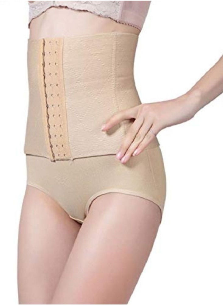 Glamroot - Women's Shapewear Waist Trainer Tummy Control  Post Partum Recovery Belt, Free Size - Image 1