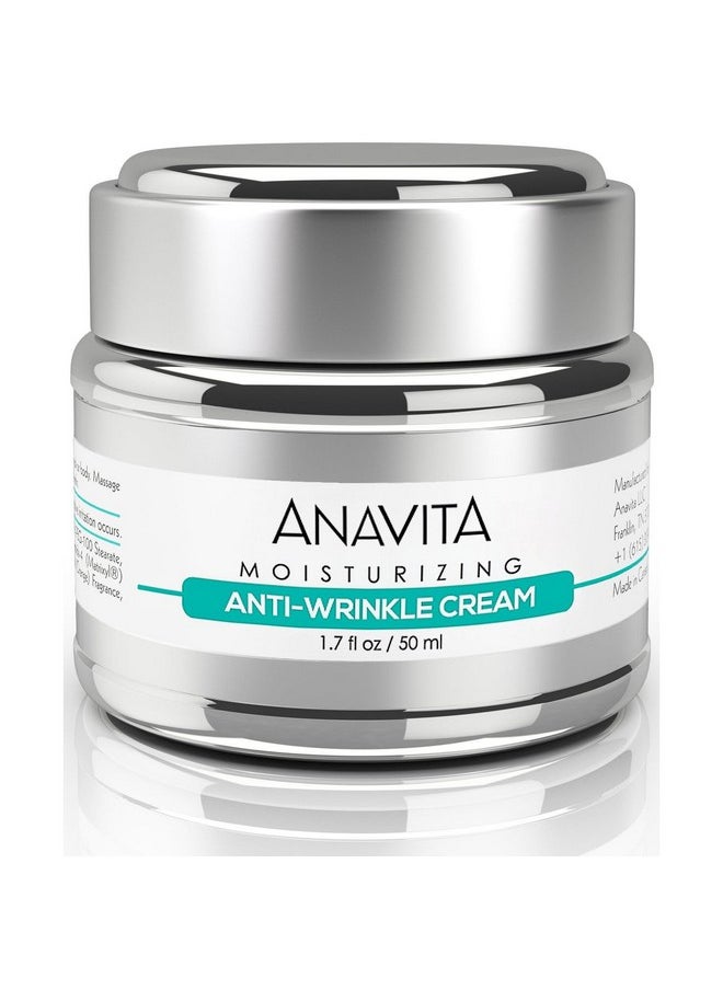 Anavita Skin Care Anavita Moisturizing Anti Wrinkle Anti Aging Cream W/Peptide & Hyaluronic Acid Day Night Facial Fine Lines Wrinkles Elasticity Skin Tone Face Neck Decollete Moisturizer For Women Men 1.7 Fl Oz  - Image 1