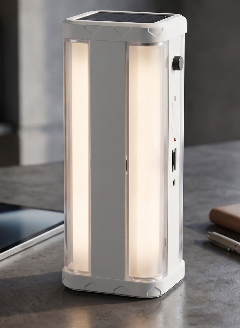 مصباح HG DUE HG-1664 LED محمول قابل للشحن بسطوع قوي للطوارئ والتخييم - Image 2