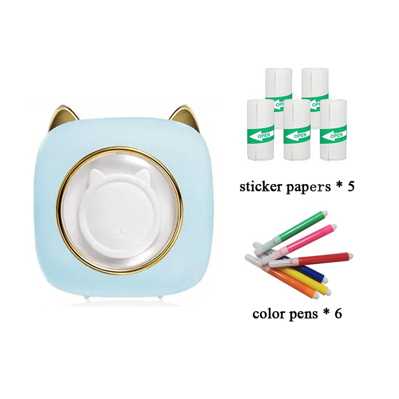 New Wrong Question Mini File Printing Ink-Free Printing Bluetooth Connection Convenient Machine Batch Portable - Image 1