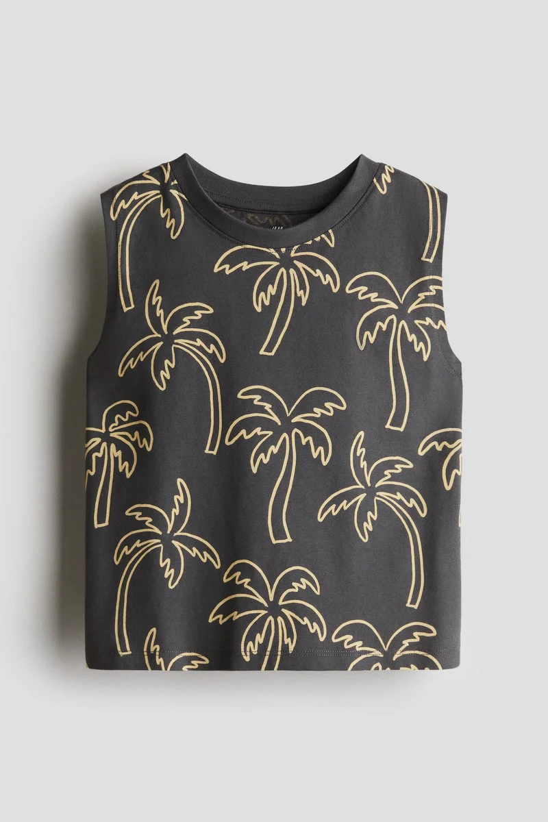 H&M Printed vest top