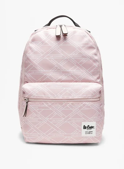 Lee Cooper Women Monogram Print Backpack