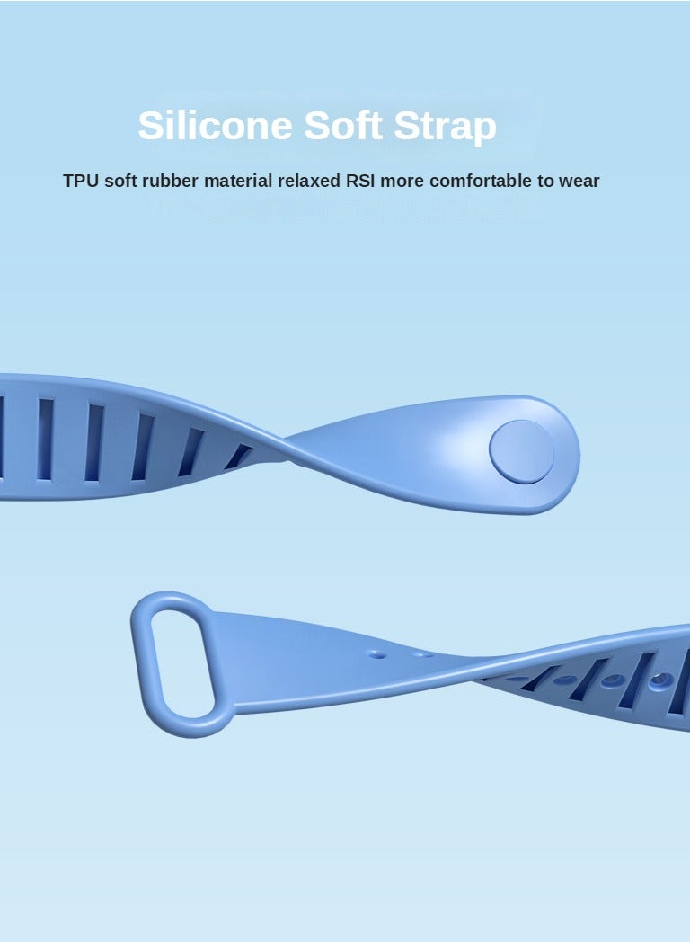 Loquat Cartoon Children Mini USB Watch Digital Timer Fan Gadgets Cool Portable Sports Fan USB Rechargeable Kids Watch Cooler - Image 5