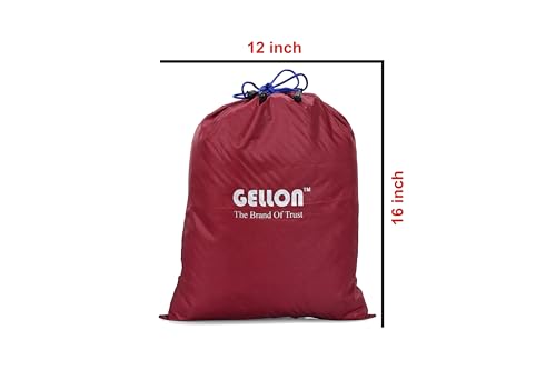 Gellon Water Proof in Umbrella Cloth Shoes Bag for Travel & Storage Travel Organizer for Women & Men Travel Accessories Shoes Cover Pouch Transparent Shoes Bag for Travel Essentials in 4 Colors - Image 2