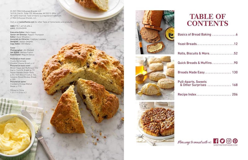 Taste of Home Breads: 100 Recipes for Oven-Fresh Loaves, Rolls, Biscuits, and More - Spiral-Bound, Baking for All Skill Levels (Taste of Home Baking) - Image 3